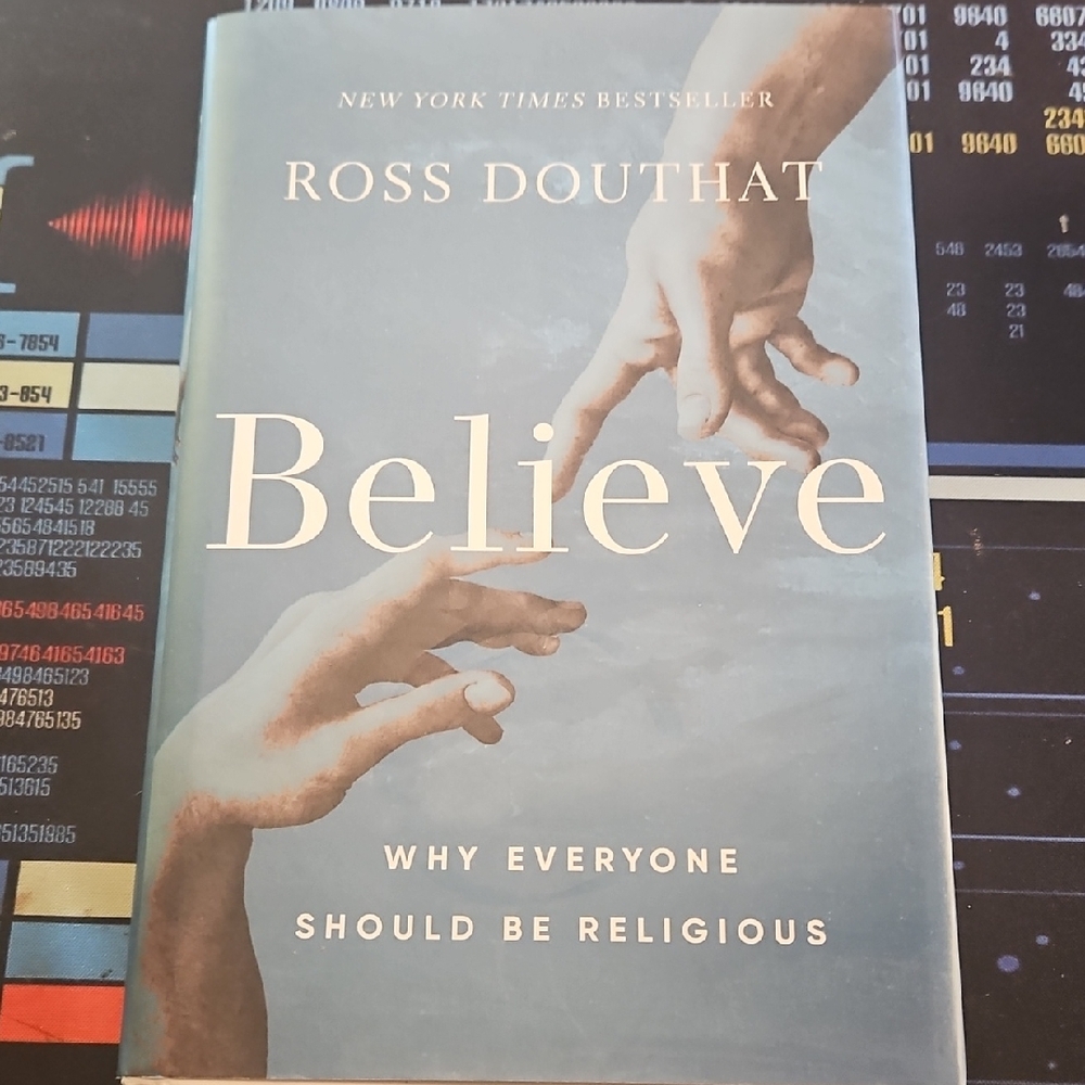 Believe by Ross Douthat - Blue Cover